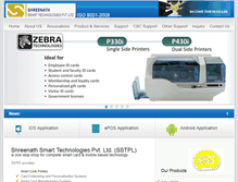Tablet Screenshot of cardprinters.net